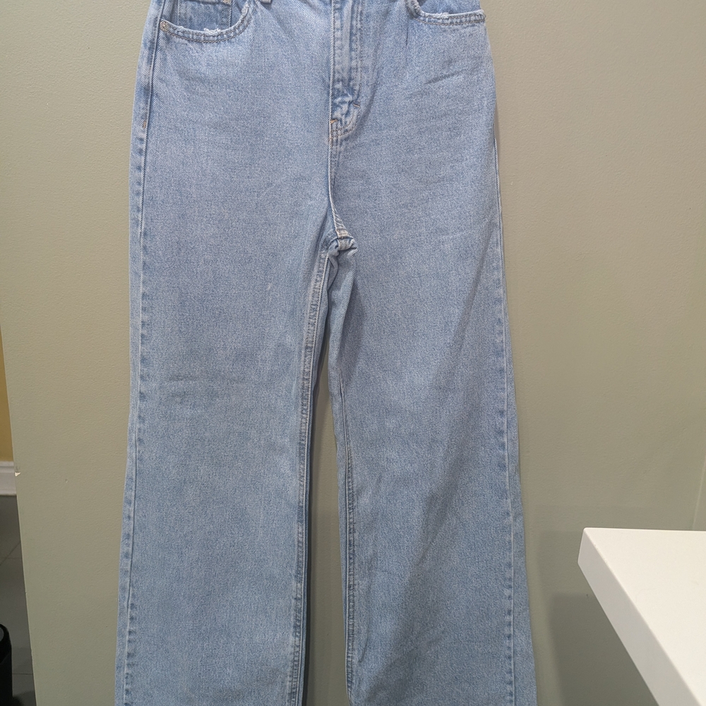 Pull&Bear Light Blue Flare Jeans